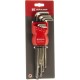 Zestaw kluczy imbusowych 1.5-10 mm 9 1809010055KR | Exvi