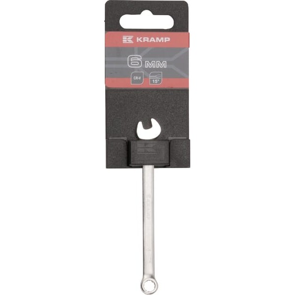Klucz płasko-oczkowy, 6 mm, Kramp 1802025006KR | Exvi