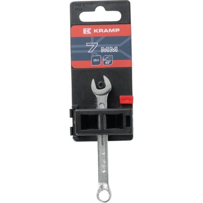 Klucz płasko-oczkowy, 7 mm, Kramp 1802020007KR | Exvi