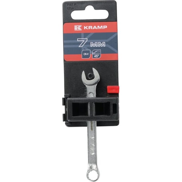 Klucz płasko-oczkowy, 7 mm, Kramp 1802020007KR | Exvi