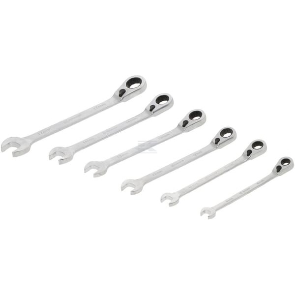 Zestaw kluczy płasko-oczkowych 1802030406KR | Exvi