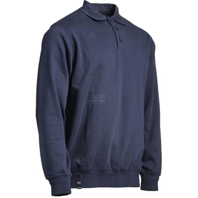 Bluza polo, granatowa KW106930536046 | Exvi