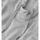 Bluza z kapturem Core 0636 szary melanż ID0636210009 | Exvi