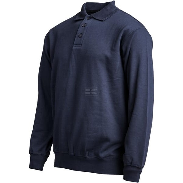 Bluza polo, granatowa KW106930536046 | Exvi