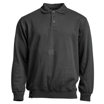 Bluza polo, czarna KW106930501046 | Exvi