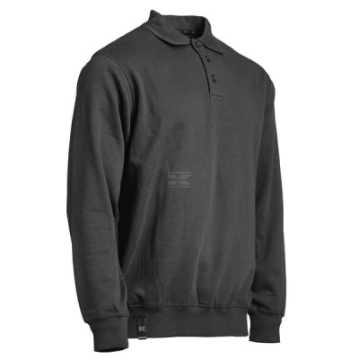 Bluza polo, czarna KW106930501046 | Exvi