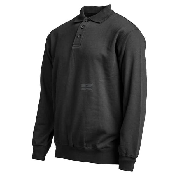 Bluza polo, czarna KW106930501046 | Exvi