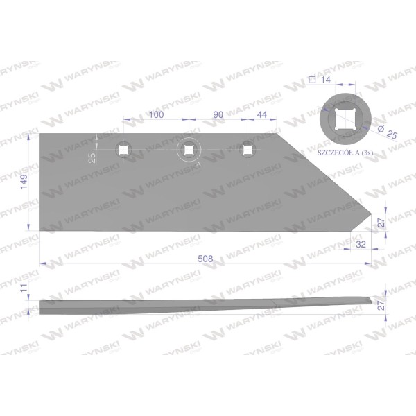 Eurolemiesz prawy 16" zastosowanie 172614 | Exvi