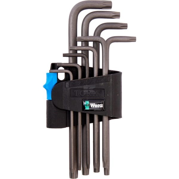 Zestaw kluczy wewnętrznych Torx Wera, 9 SC967L9HF | Exvi
