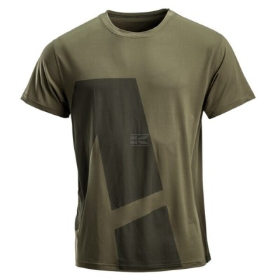 Koszulka T-shirt, męski, oliwkowy KW506802202046 | Exvi