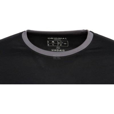 Koszulka T-shirt, czarno/szara KW106830089046 | Exvi