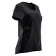 Koszulka T-shirt, damska, czarna KW507302201034 | Exvi