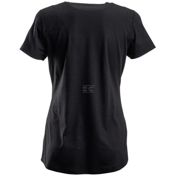 Koszulka T-shirt, damska, czarna KW507302201034 | Exvi