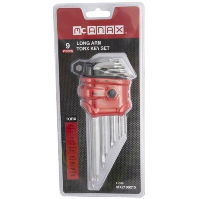 Zestaw kluczy Torx 9 szt. MX2100215 | Exvi