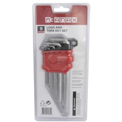 Zestaw kluczy Torx 9 szt. MX2100215 | Exvi