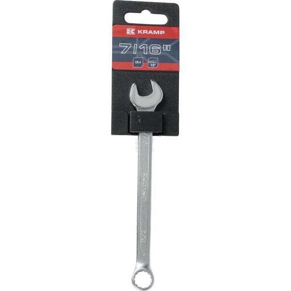 Klucz płasko-oczkowy, 7/16", Kramp 1802015014KR | Exvi