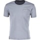 Koszulka T-shirt, szaro/czarna KW106830090048 | Exvi