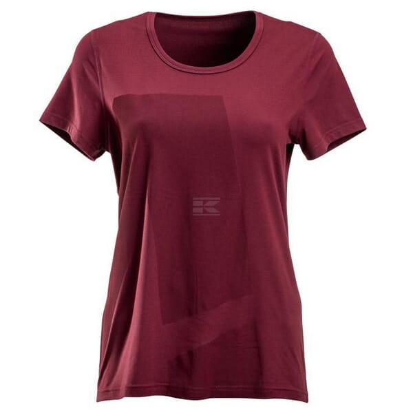 Koszulka T-shirt, damska, czerwona KW507302212036 | Exvi