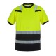 Koszulka T-shirt Hi-vis, żółty/czarny Tulsa 040465YBS | Exvi