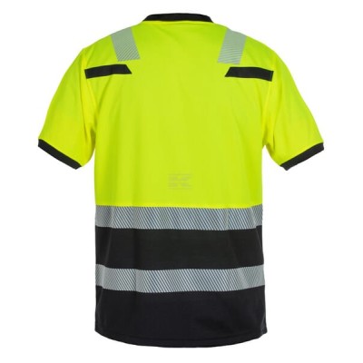 Koszulka T-shirt Hi-vis, żółty/czarny Tulsa 040465YBS | Exvi