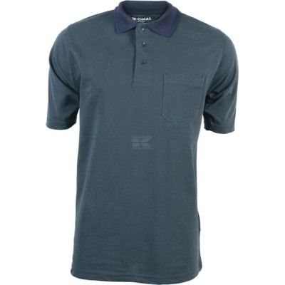 Koszulka polo, zielono/niebieska KW106730082048 | Exvi