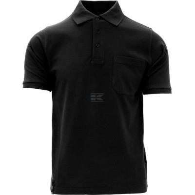 Koszulka polo czarna KW106730001044 | Exvi