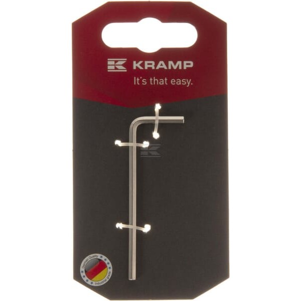 Klucz imbusowy L metryczny, 2.5 mm 1809020025KR | Exvi