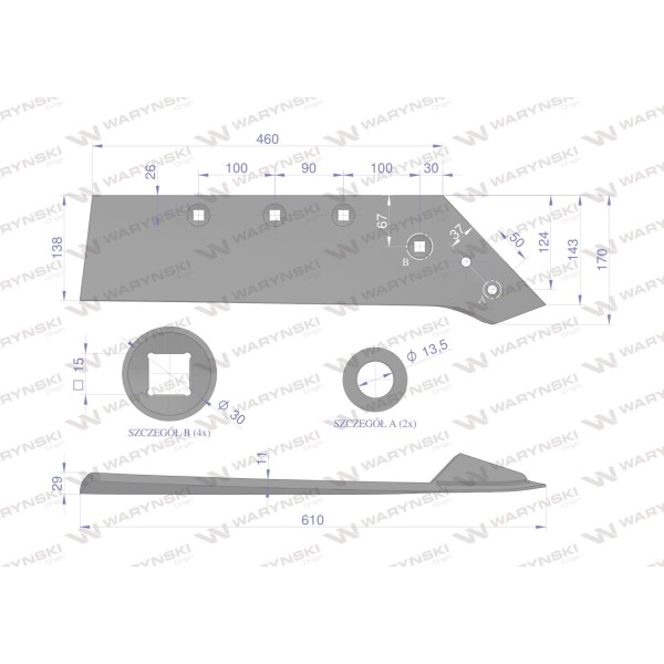 Eurolemiesz 16" prawy zastosowanie 173614 | Exvi