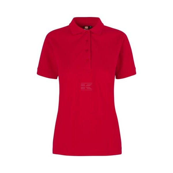 Koszulka polo damska 0321 czerwona ID0321330009 | Exvi
