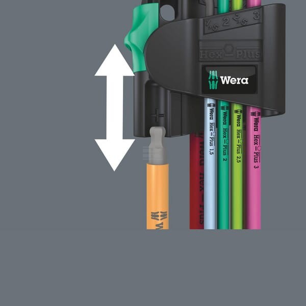 Zestaw kluczy imbusowych Multikolor 05022534001WERA | Exvi