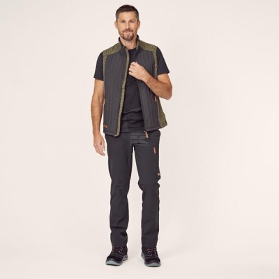 Kamizelka polarowa hybrydowa, męska KW5011401902044 | Exvi
