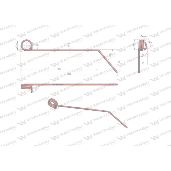 Palec zagarniający zastosowanie 9309360 | Exvi