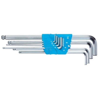 Zestaw kluczy imbusowych 2-10 mm SBH42KEL88 | Exvi