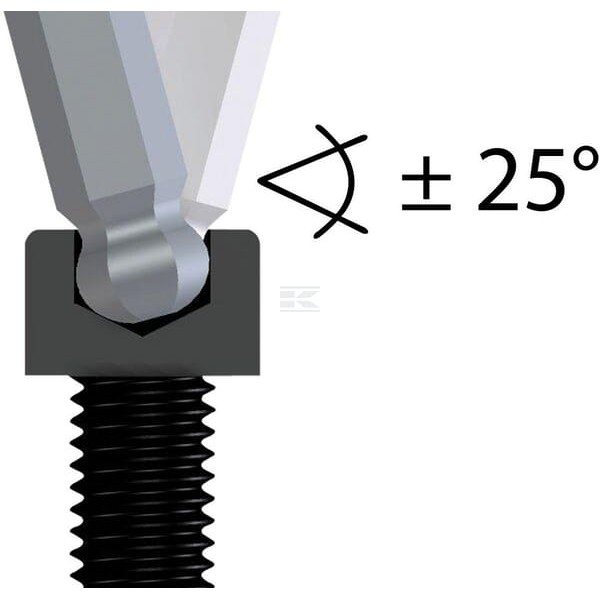 Zestaw kluczy imbusowych 2-10 mm SBH42KEL88 | Exvi