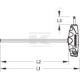 Klucz imbusowy metryczny z uchwytem 2K-T SLDT214225 | Exvi