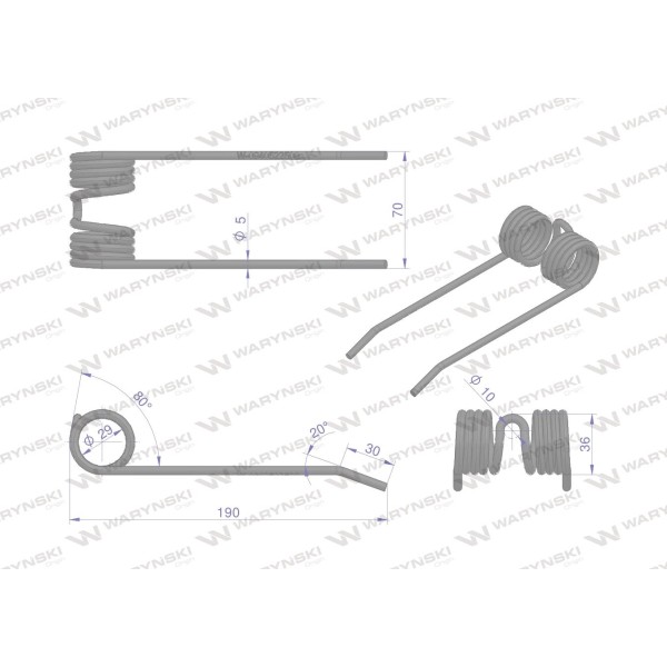 Palec podbieracza zastosowanie Welger 0940522500 | Exvi