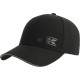 Czarna czapka baseballowa z daszkiem KW10900101 | Exvi