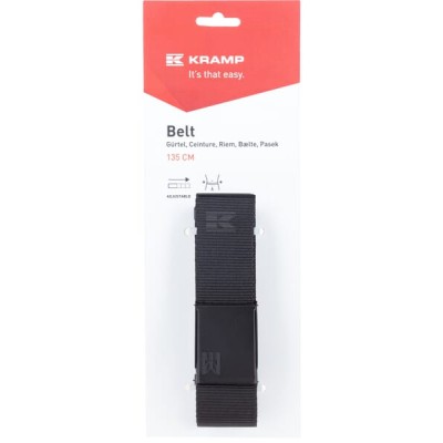 Pasek do spodni Kramp 135 cm, czarny KW209930001135 | Exvi