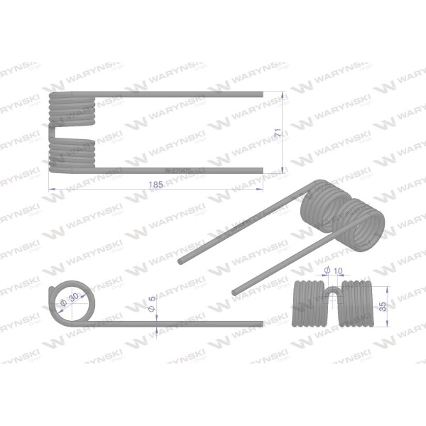 Palec podbieracza zastosowanie John Deere E79475 | Exvi