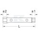 Klucz nasadowy rurkowy, 17x19 mm, Gedore SL26R1719 | Exvi