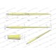 Ząb ładowacza CIĘŻKI uniwersalny prosty W9134-980P | Exvi