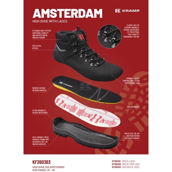 Trzewiki Amsterdam S3 KF26030337 | Exvi