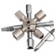 Klucz do szaf sterowniczych TwinKey Knipex TA001101 | Exvi