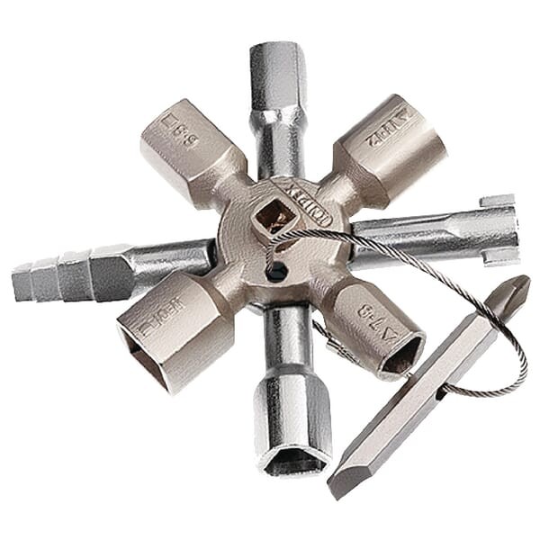 Klucz do szaf sterowniczych TwinKey Knipex TA001101 | Exvi