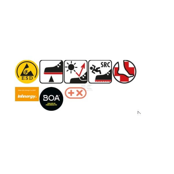 Półbuty ochronne, Reaction XXT Pro BOA® 72985141 | Exvi