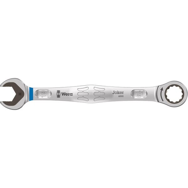Klucz płasko-oczkowy z grzechotką, 19 mm SL073279 | Exvi