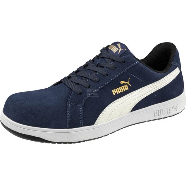 Półbuty Iconic Suede granatowe 64002039 | Exvi