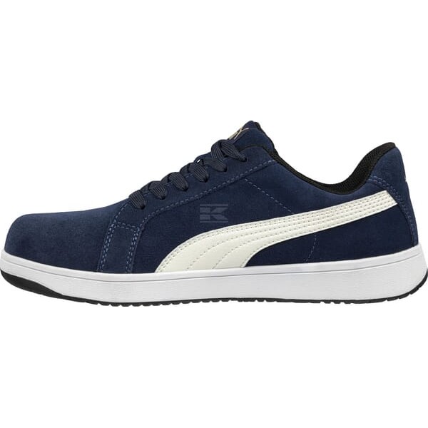 Półbuty Iconic Suede granatowe 64002039 | Exvi