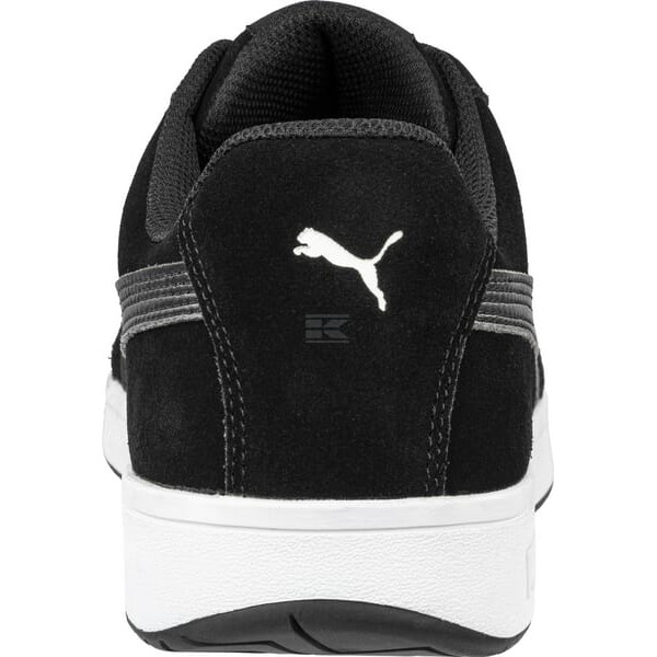 Półbuty Iconic Suede czarne 64001040 | Exvi