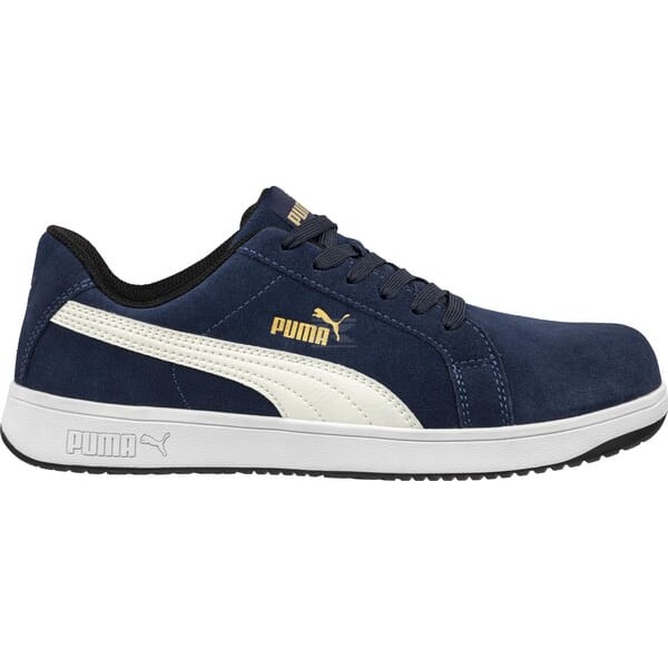 Półbuty Iconic Suede granatowe 64002039 | Exvi